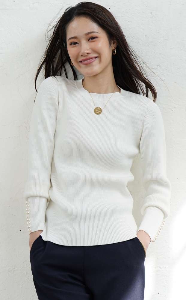 ほぼ未使用ヴィリーナカーラパールニットSMサイズ 