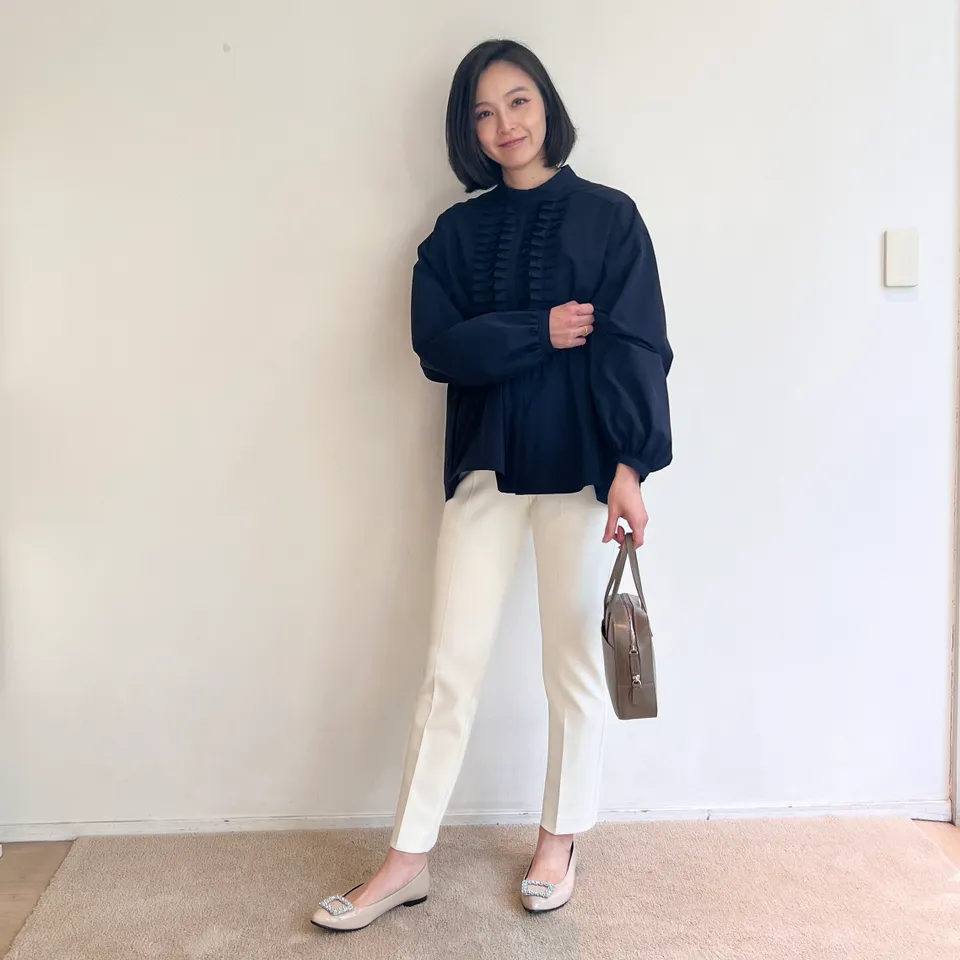 ランチコーデ スタイリング