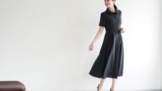 爽やかな素材で軽やかに着こなせる、洗練された存在感をもたらす大人のための1着 “ヘンリーワンピース”　